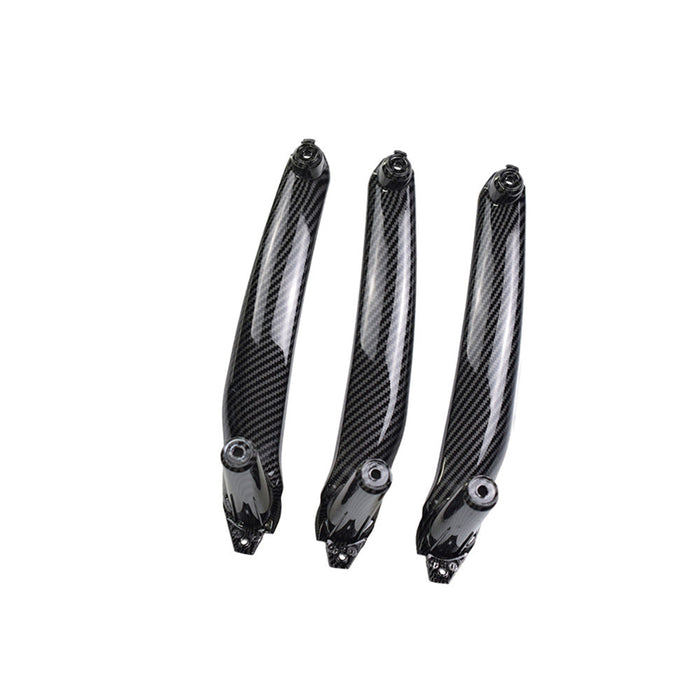 Griffe 3er Set Träger Zuziehgriff Carbon Look / Design für BMW X5 e70 / X6 e71