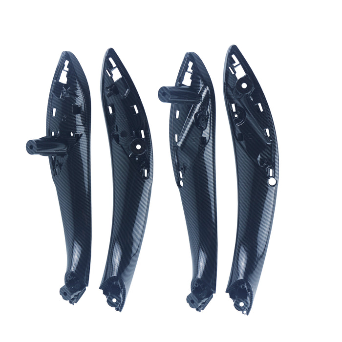 Griffe 4er Set Träger Zuziehgriff Carbon Look / Design für BMW 3er F30 F31